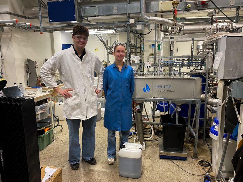 Mycket effektiv PFAS-rening av förorenat vatten